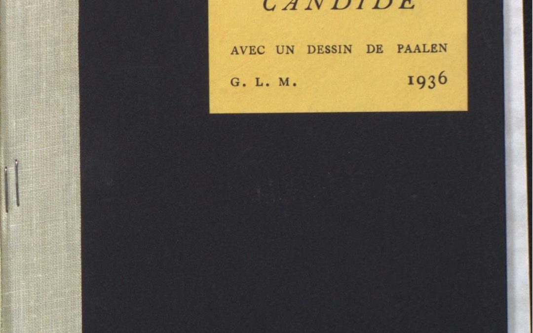 Valentine Penrose, Le Nouveau Candide, 1936